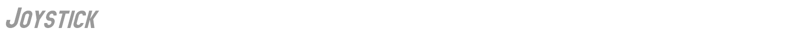 Joystick font preview
